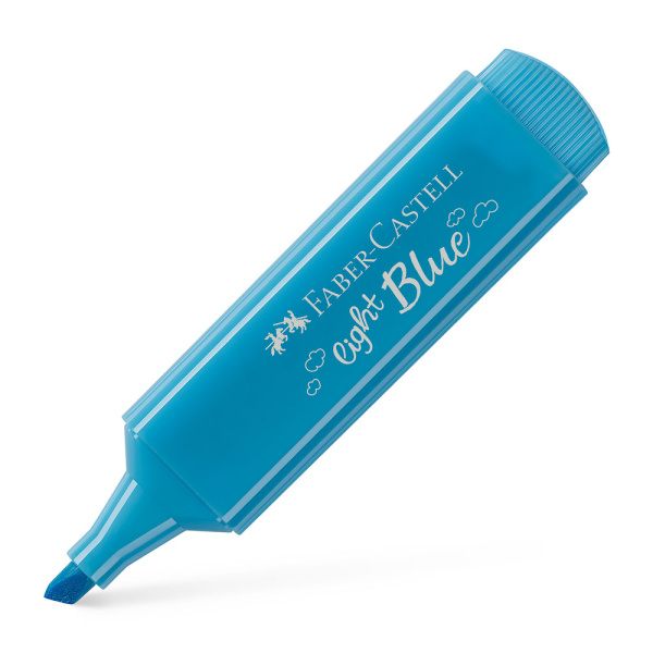 Μαρκαδόρος Υπογράμμισης Faber Castell Pastel Γαλάζιος 1-5mm