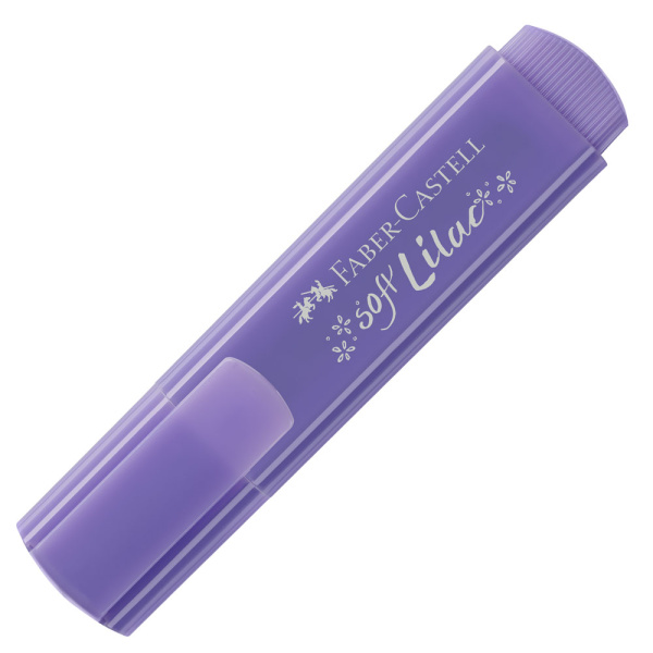 Μαρκαδόρος Υπογράμμισης Faber Castell Pastel Λιλά 1-5mm Soft Lilac