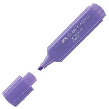Μαρκαδόρος Υπογράμμισης Faber-Castell Pastel Lilac 1-5mm