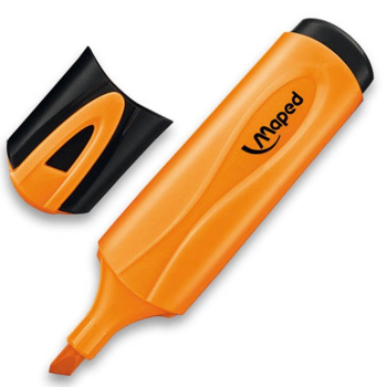Μαρκαδόρος Υπογράμμισης Maped Fluo Classic Πορτοκαλί