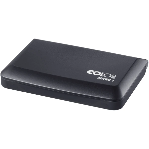 Ταμπόν Colop Micro 1 Μαύρο 5x9cm Σφραγίδων Απλών
