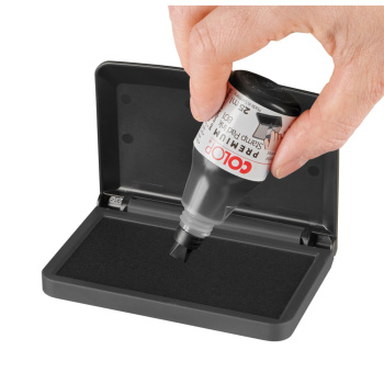 Ταμπόν Colop Micro 1 Μαύρο 5x9cm Σφραγίδων Απλών