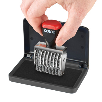 Ταμπόν Colop Micro 1 Μαύρο 5x9cm Σφραγίδων Απλών