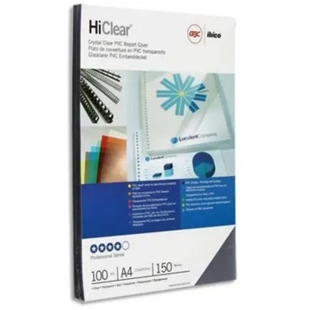 HiClear Διαφανές Εξώφυλλο Βιβλιοδεσίας Α4 150mic Light 100 φύλλα