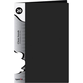 Σούπλ 20 θέσεων Α3 Μαύρο Typotrust ενισχυμένο 30.2x42.2cm