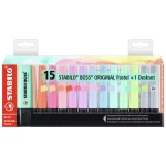 Μαρκαδόροι Stabilo Boss 70/15 Deskset Pastel 15 τεμάχια