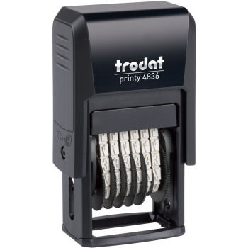 Trodat 4836 Σφραγίδα Αρίθμησης 6 αριθμών ύψους 3.8mm