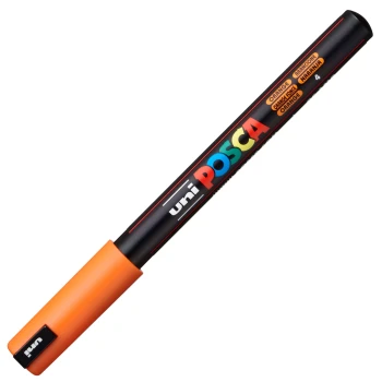 Posca Πορτοκαλί PC-1MR Λεπτός μαρκαδόρος 0.7mm