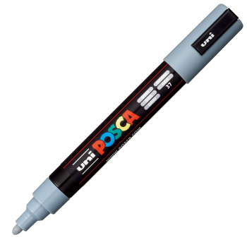 Posca Γκρι PC-5M Medium μαρκαδόρος 1.8-2.5mm