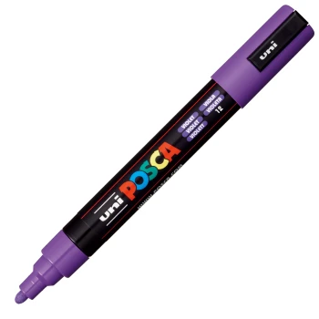 Posca Βιολετί PC-5M Medium μαρκαδόρος 1.8-2.5mm