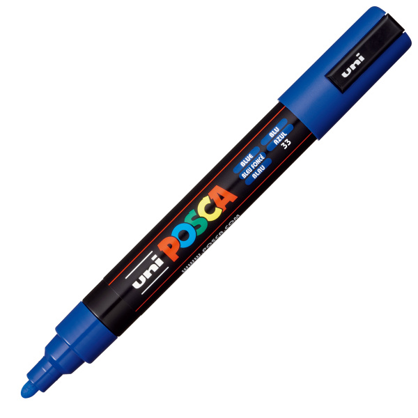 Posca Μπλε PC-5M Medium μαρκαδόρος 1.8-2.5mm