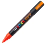 Posca Φωσφοριζέ Πορτοκαλί PC-5M Medium μαρκαδόρος 1.8-2.5mm