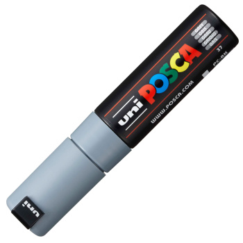Posca PC-8K Γκρι Μαρκαδόρος UNI Large 8mm