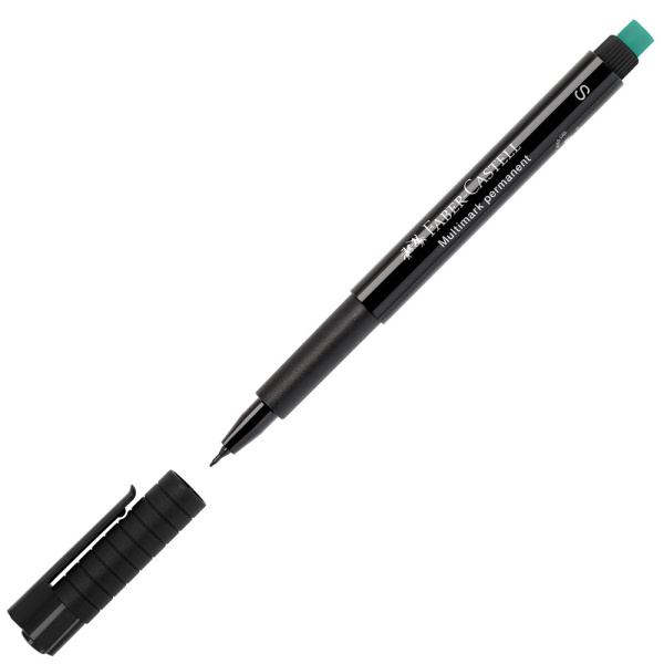 Μαρκαδόρος Μαύρος Faber Castell 1523s Multimark