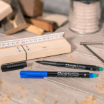 Μαρκαδόρος Μαύρος Faber Castell