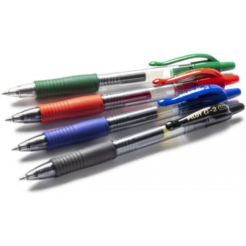 Στυλό Pilot G-2 Gel Μπλε 1.0mm με κουμπί και Grip