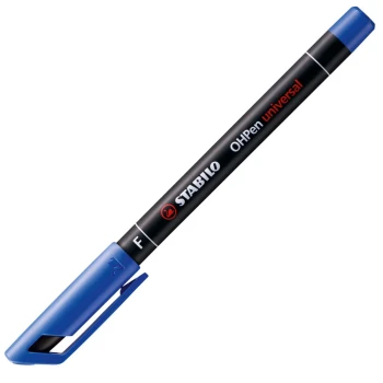 Μαρκαδόρος Stabilo OHPEN Universal 0.60mm Μπλε Ανεξίτηλος F