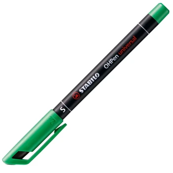 Μαρκαδόρος Stabilo OHPEN Universal 0.4mm Πράσινος Ανεξίτηλος S