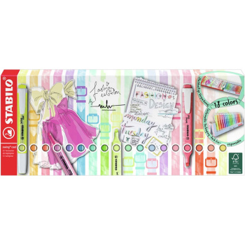 Μαρκαδόροι Stabilo Swing 275/18 Deskset 18 τεμάχια