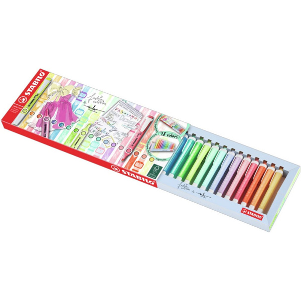 Μαρκαδόροι Stabilo Swing 275/18 Deskjet 18 τεμάχια