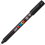 Posca Μαύρος PC-1MR Λεπτός μαρκαδόρος 0.7mm