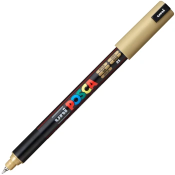 Posca Χρυσός PC-1MR Λεπτός μαρκαδόρος 0.7mm