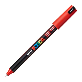 Posca Κόκκινος PC-1MR Λεπτός μαρκαδόρος 0.7mm
