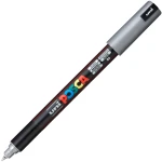 Posca Ασημί PC-1MR Λεπτός μαρκαδόρος 0.7mm