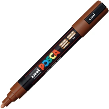 Posca Καφέ PC-5M Medium μαρκαδόρος 1.8-2.5mm