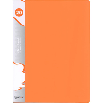 Σούπλ 20 θέσεων Α4 Ενισχυμένο Πορτοκαλί Typotrust FP10020-23