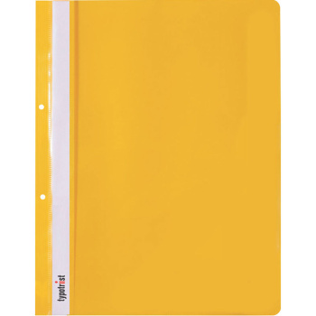 Ντοσιέ Έλασμα Κίτρινο Τρύπες Typotrust FP16100-05