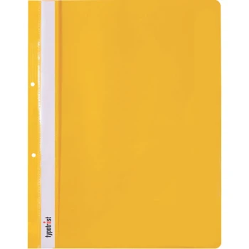 Ντοσιέ Έλασμα Κίτρινο Τρύπες Typotrust FP16100-05