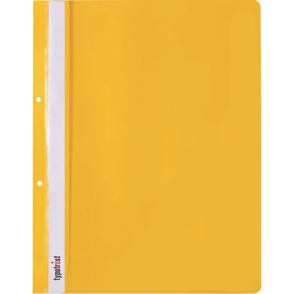 Ντοσιέ Έλασμα Κίτρινο Τρύπες Typotrust FP16100-05