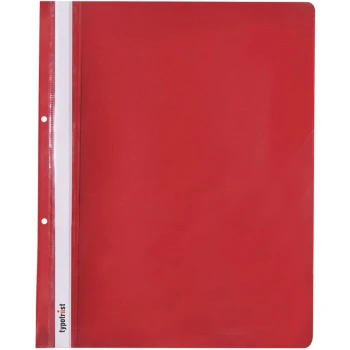 Ντοσιέ Έλασμα Κόκκινο Τρύπες Typotrust FP16100-02