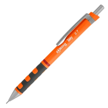 Rotring Tikky Πορτοκαλί 0.7 Μηχανικό Μολύβι με γόμα