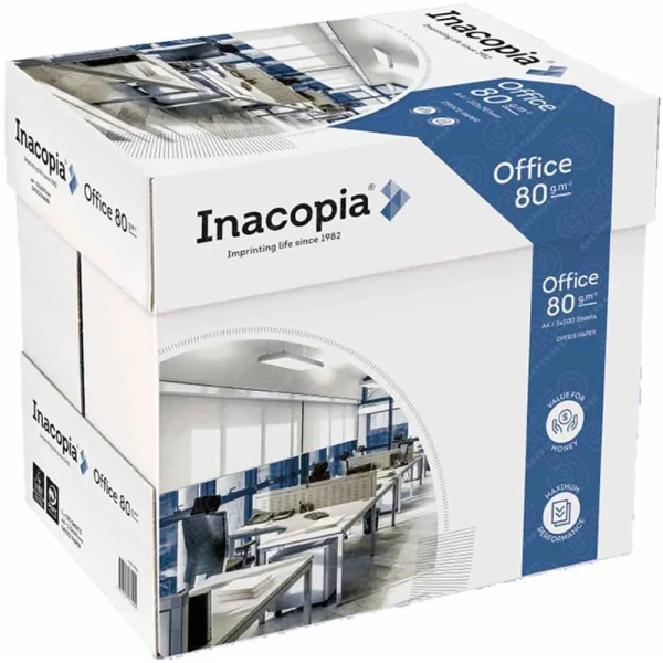 Χαρτί Α4 Inacopia 80gr Λευκό 210x297mm πακέτο