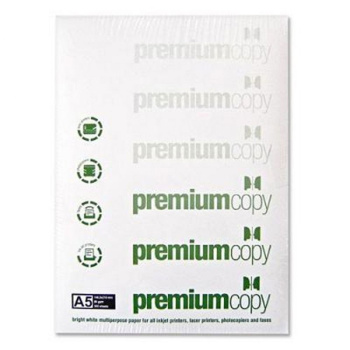 ΧΑΡΤΙ PREMIUM Α5 80gr ΛΕΥΚΟ 148.5x210mm ΠΑΚΕΤΟ 500 ΦΥΛΛΑ (μίσο του Α4)