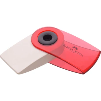 Γόμα Mini Faber-Castell Sleeve Ημιδιάφανη 182412