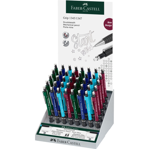 Grip 1345 0.5 Μηχανικό Μολύβι Faber Castell με γόμα