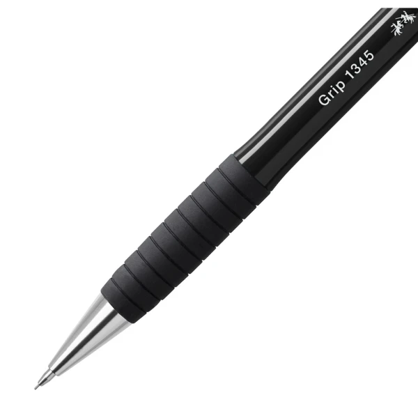 Grip 1345 Μαύρο 0.5 Μηχανικό Μολύβι Faber Castell με γόμα