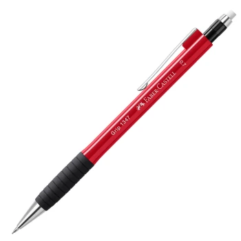 Grip 1347 Κόκκινο 0.7 Μηχανικό Μολύβι Faber Castell με γόμα