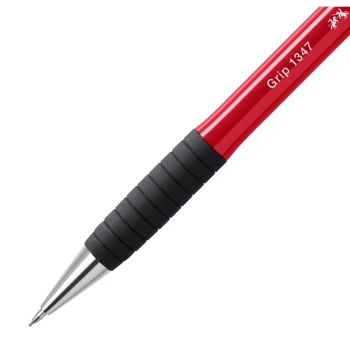 Grip 1347 Κόκκινο 0.7 Μηχανικό Μολύβι Faber Castell με γόμα