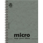 Μπλοκ Σπιράλ 13x17cm Micro Σημειώσεων Ριγέ 2 Θεμάτων