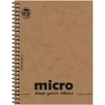 Μπλοκ Σπιράλ 13x17cm Micro Σημειώσεων Ριγέ 2 Θεμάτων