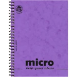 Μπλοκ Σπιράλ 13x17cm Micro Σημειώσεων Ριγέ 2 Θεμάτων
