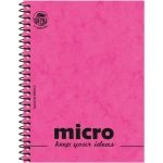 Μπλοκ Σπιράλ 13x17cm Micro Σημειώσεων Ριγέ 2 Θεμάτων