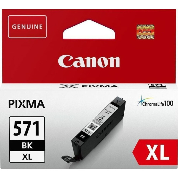 Μελάνι Canon CLI-571XL Black Inkjet Cartridge 0331C001(AA)