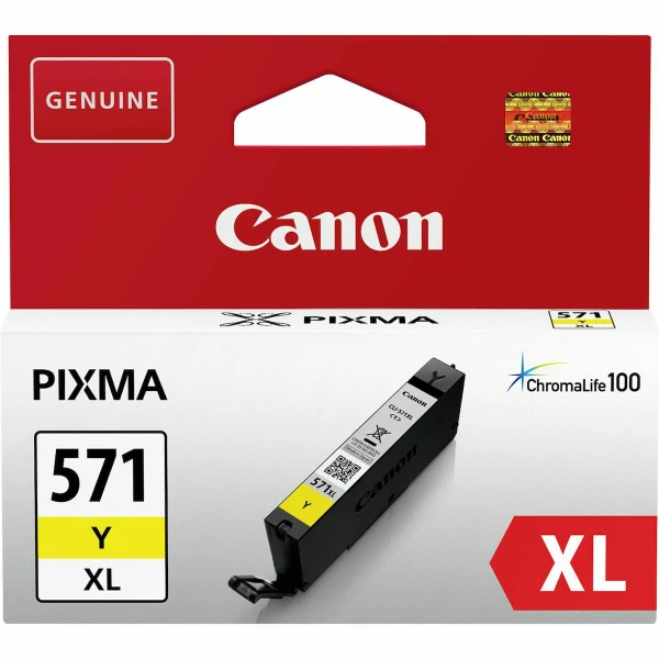 Μελάνι Canon CLI-571XL Yellow Inkjet Cartridge 0334C001(AA)