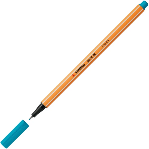 Stabilo point 88/031 Θαλασσί Μαρκαδόρος 0.4mm