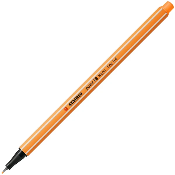 Stabilo point 88/054 Πορτοκαλί Νέον Μαρκαδόρος 0.4mm